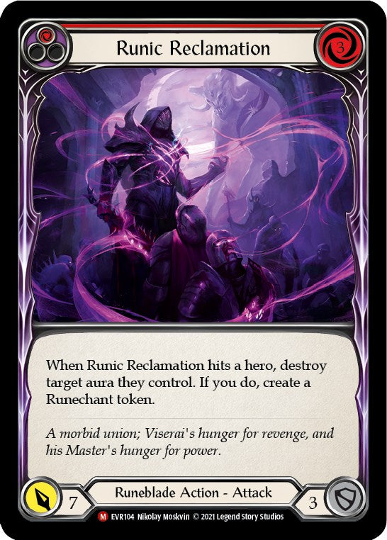 Runic Reclamation [EVR104] [Everfest] 1st Edition Rainbow Foil