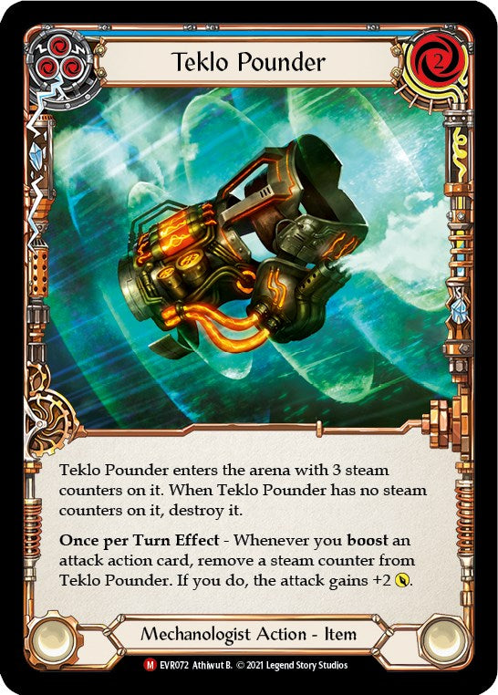 Teklo Pounder [EVR072] [Everfest] 1st Edition Rainbow Foil