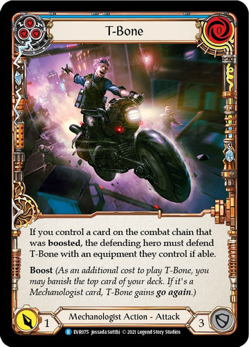 T-Bone (Blue) [EVR075] [Everfest] 1st Edition Normal