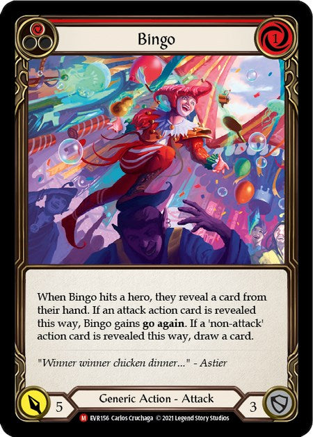 Bingo [EVR156] [Everfest] 1st Edition Rainbow Foil