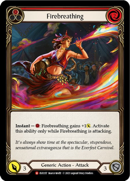 Firebreathing [EVR157] [Everfest] 1st Edition Normal