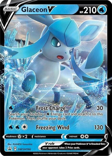 Glaceon V [SWSH196] [Sword & Shield Promo Cards] Holofoil