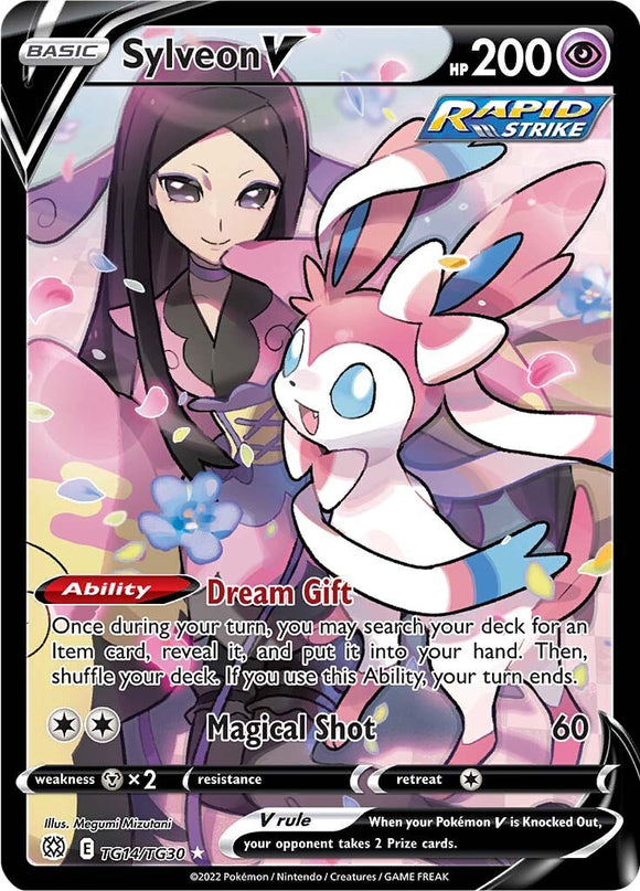 Sylveon V [TG14/TG30] [Brilliant Stars Trainer Gallery] Holofoil