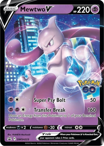 Mewtwo V [SWSH223] [Sword & Shield Promo Cards] Holofoil