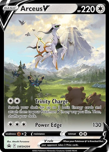 Arceus V [SWSH204] [Sword & Shield Promo Cards] Holofoil