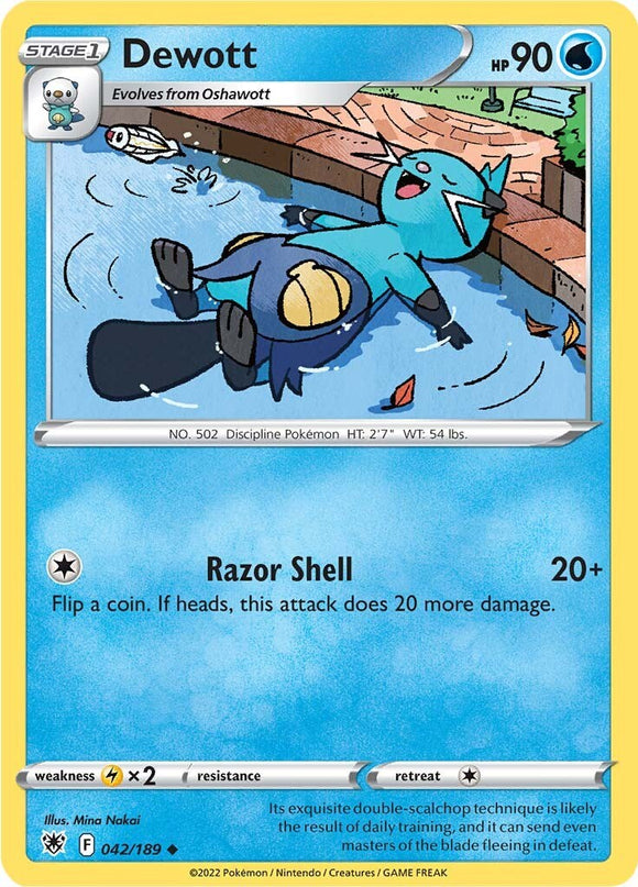 Dewott [042/189] [Astral Radiance] Reverse Holofoil