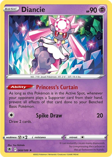 Diancie [068/189] [Astral Radiance] Reverse Holofoil