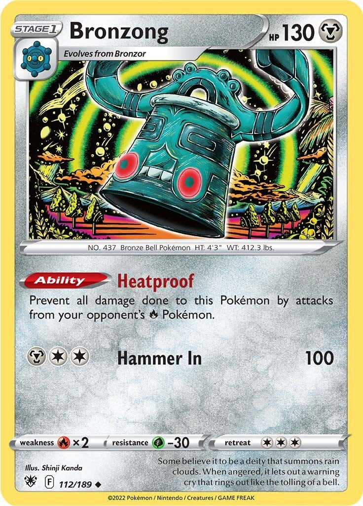 Bronzong [112/189] [Astral Radiance] Reverse Holofoil