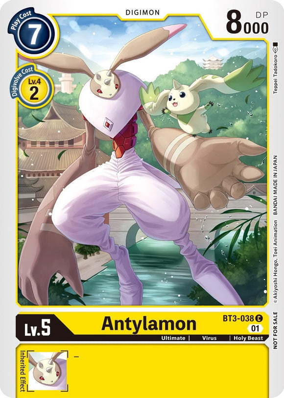 Antylamon - BT3-038 (Winner Pack New Awakening) [BT3-038 C] [Release Special Booster 1.0]