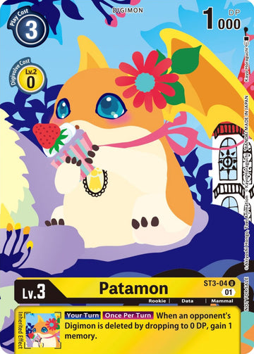 Patamon (Tamer's Card Set 2 Floral Fun) [ST3-04 U] [Starter Deck 03: Heaven's Yellow]