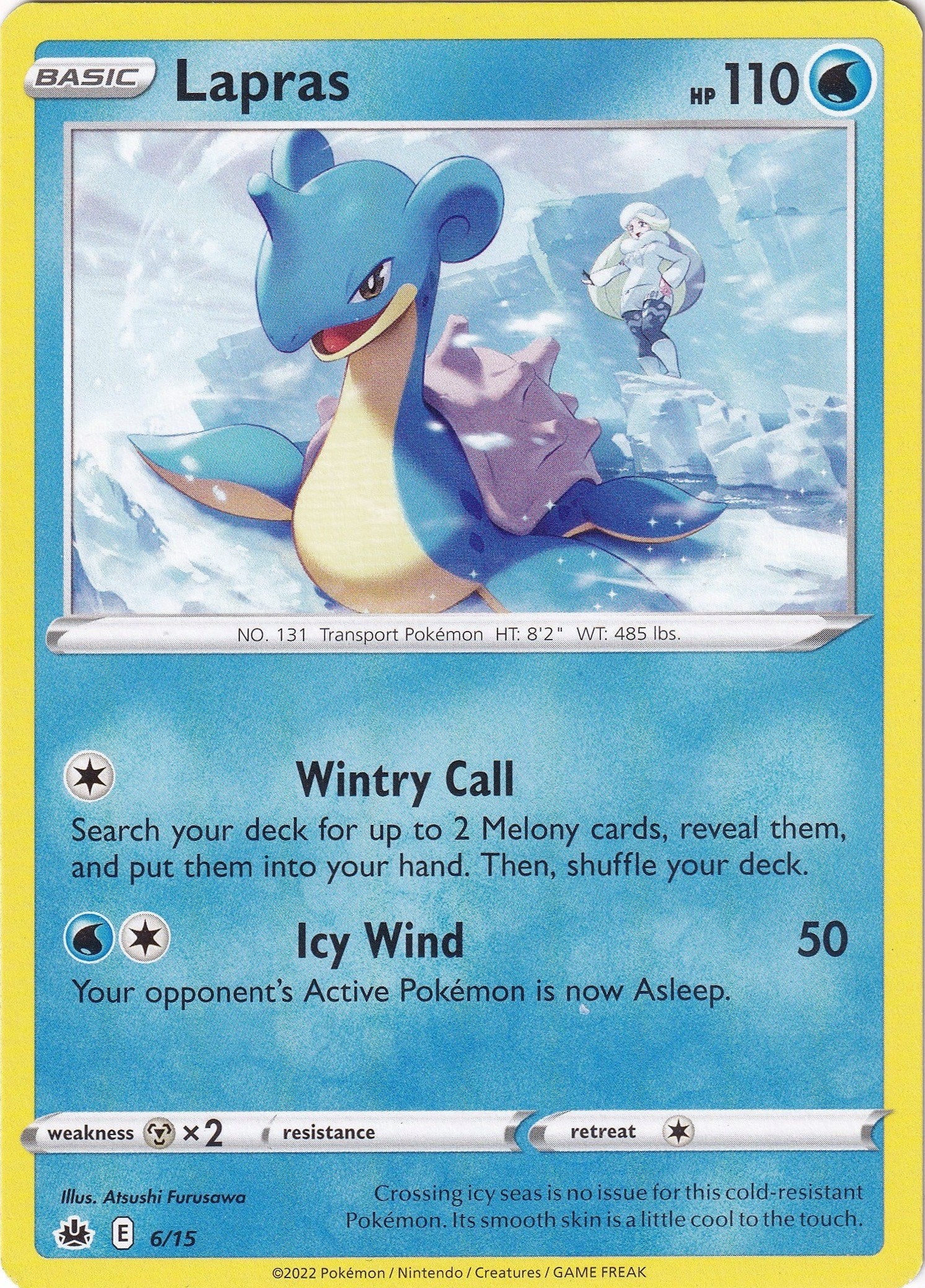 Lapras - 6/15 [006/015] [McDonald's Promos 2022]