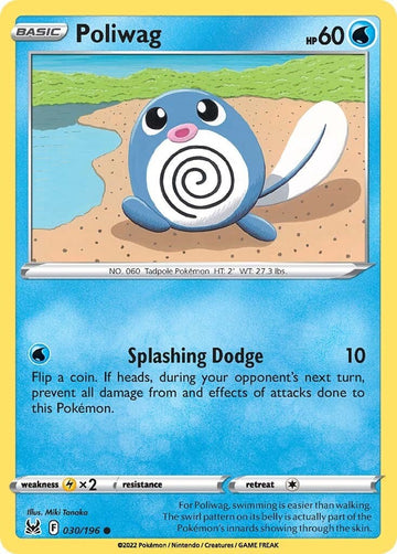 Poliwag [030/196] [Lost Origin] Reverse Holofoil