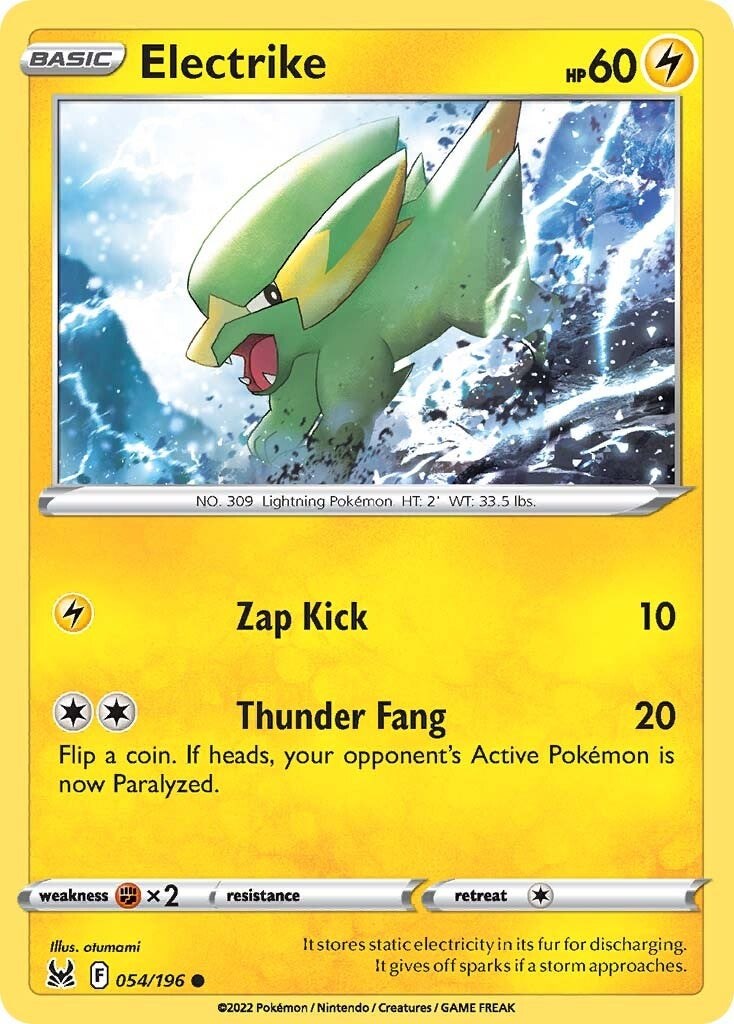 Electrike [054/196] [Lost Origin] Reverse Holofoil