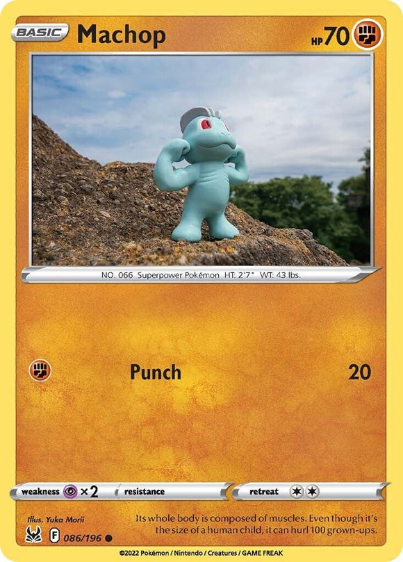 Machop [086/196] [Lost Origin] Reverse Holofoil