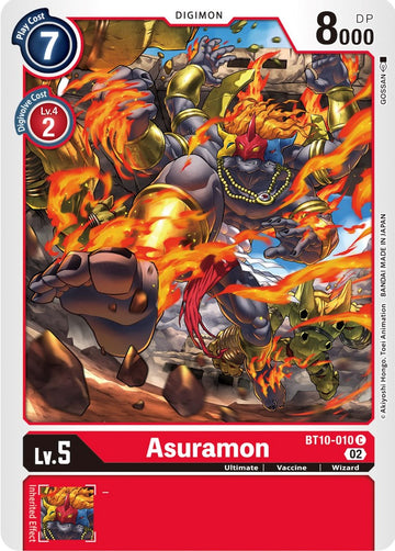 Asuramon [BT10-010] [Xros Encounter] Normal