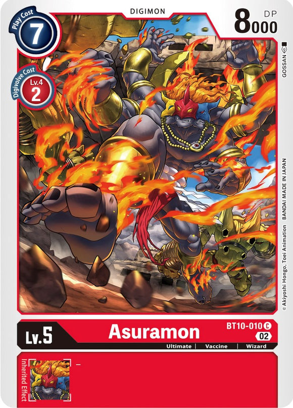 Asuramon [BT10-010] [Xros Encounter] Normal