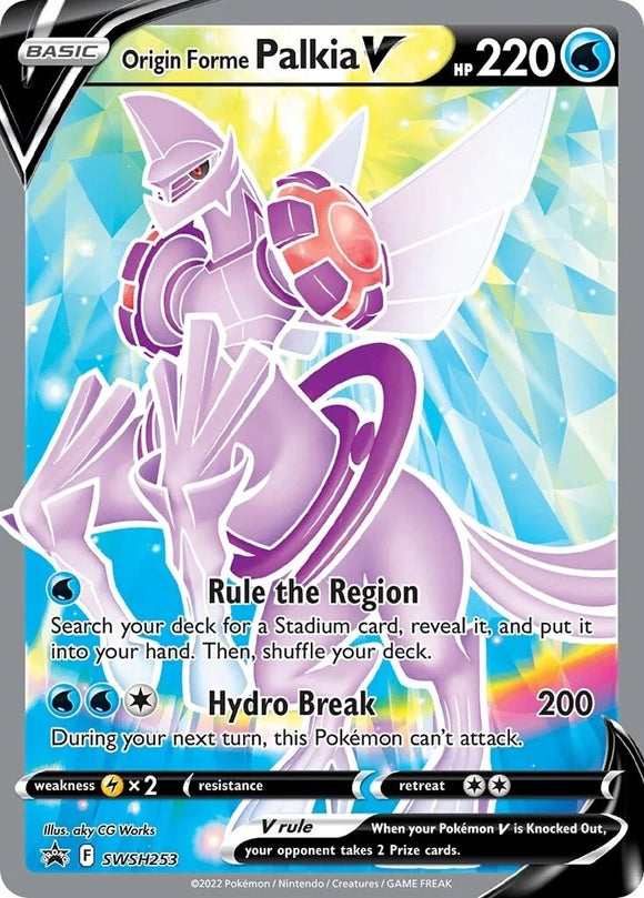 Origin Forme Palkia V [SWSH253] [Sword & Shield Promo Cards] Holofoil