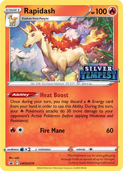 Rapidash (Stamped) [SWSH270] [Sword & Shield Promo Cards] Holofoil