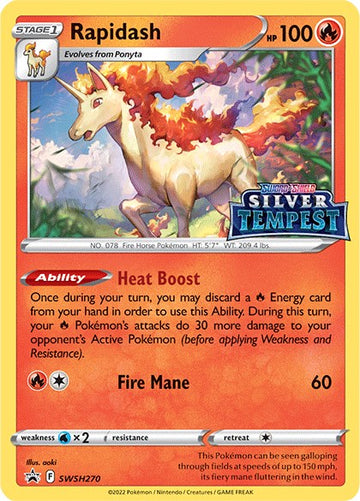 Rapidash (Stamped) [SWSH270] [Sword & Shield Promo Cards] Holofoil