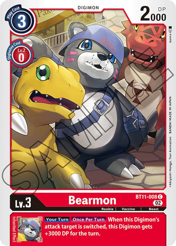 Bearmon [BT11-008] [Dimensional Phase] Normal