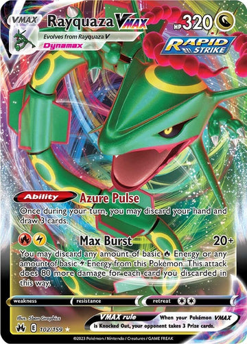 Rayquaza VMAX (102/159) (102/159) [Sword & Shield: Crown Zenith]