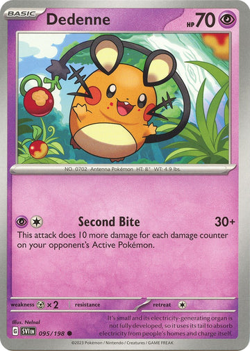 Dedenne - 095/198 [95] - (SV01 Scarlet & Violet Base Set)