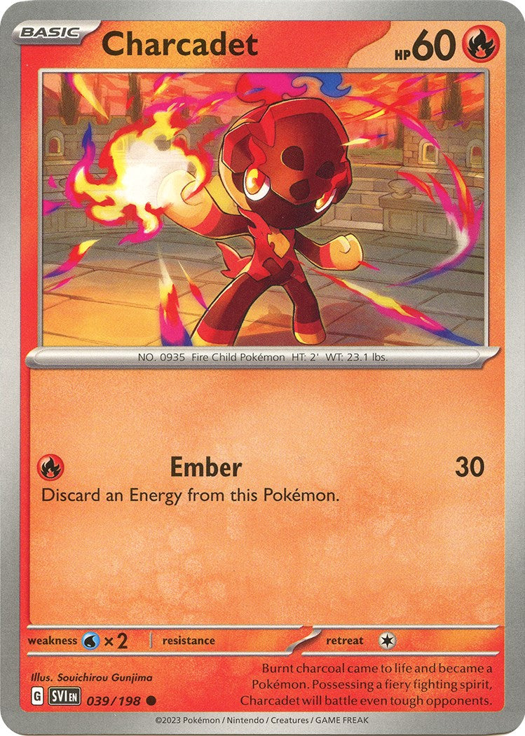 Charcadet - 039/198 [039/198] [Scarlet & Violet Base Set] Reverse Holofoil