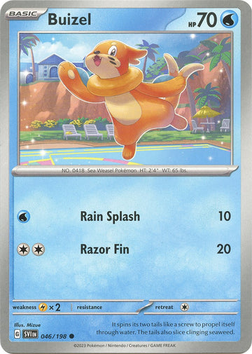 Buizel [046/198] [Scarlet & Violet Base Set] Reverse Holofoil