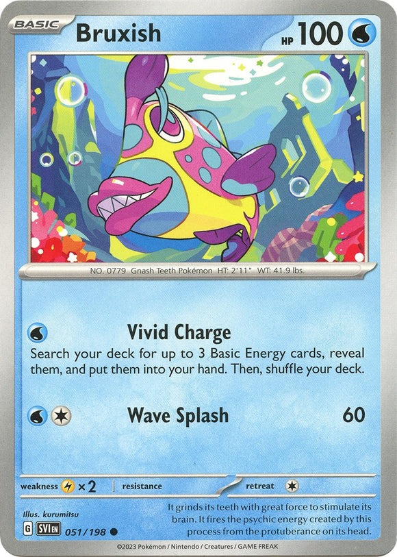 Bruxish [51] - (SV01 Scarlet & Violet Base Set)