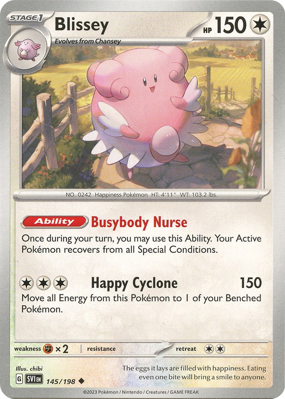 Blissey [145/198] [Scarlet & Violet Base Set] Reverse Holofoil