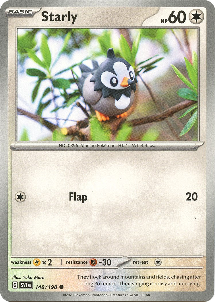 Starly - 148/198 [148/198] [Scarlet & Violet Base Set] Reverse Holofoil