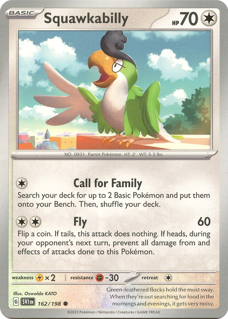 Squawkabilly [162/198] [Scarlet & Violet Base Set] Reverse Holofoil