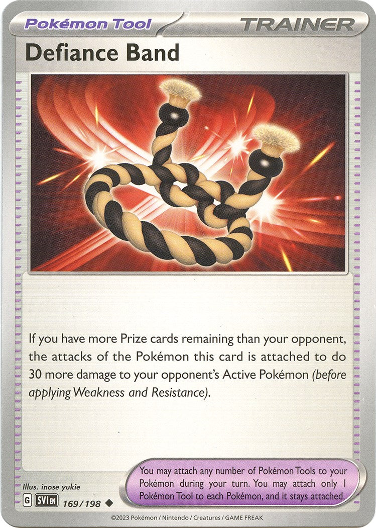 Defiance Band [169/198] [Scarlet & Violet Base Set] Reverse Holofoil