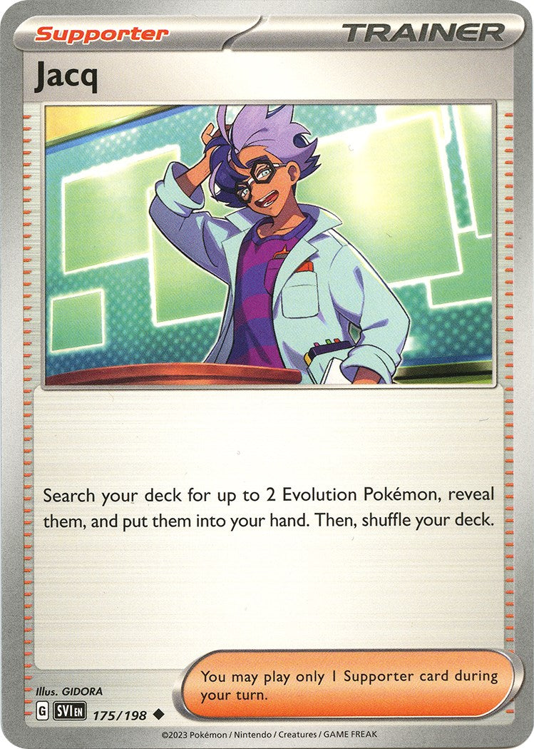 Jacq - 175/198 [175/198] [Scarlet & Violet Base Set] Reverse Holofoil