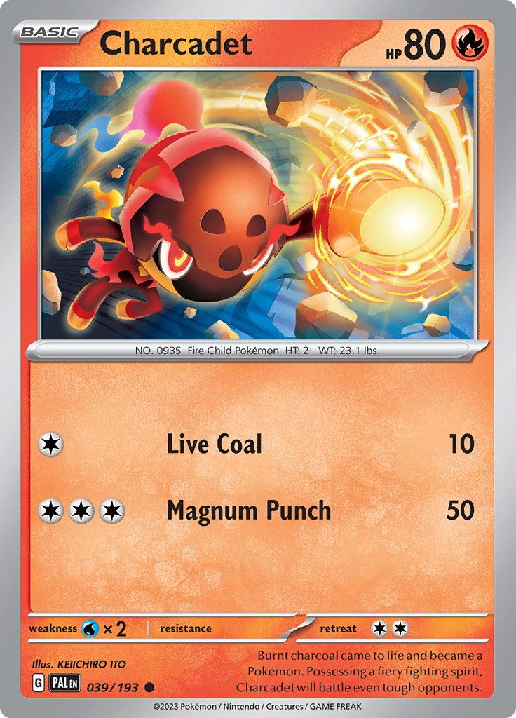 Charcadet - 039/193 [039/193] [Paldea Evolved] Reverse Holofoil
