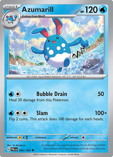 Azumarill [045/193] [Paldea Evolved] Reverse Holofoil