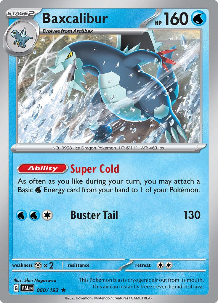 Baxcalibur - 060/193 [060/193] [Paldea Evolved] Reverse Holofoil