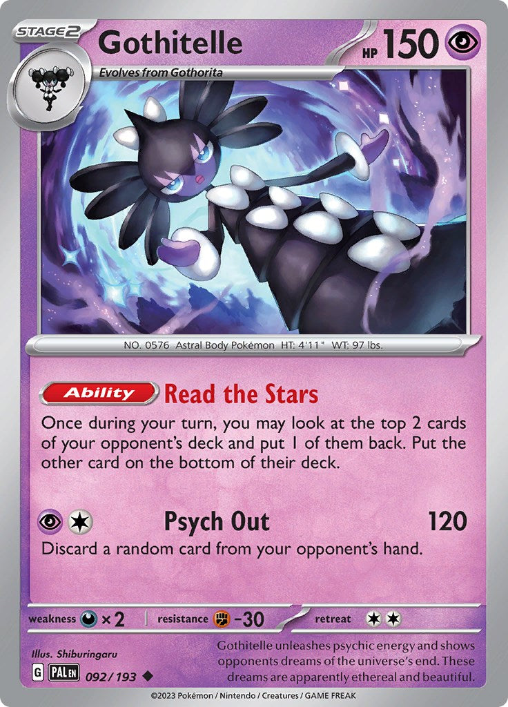 Gothitelle [092/193] [Paldea Evolved]