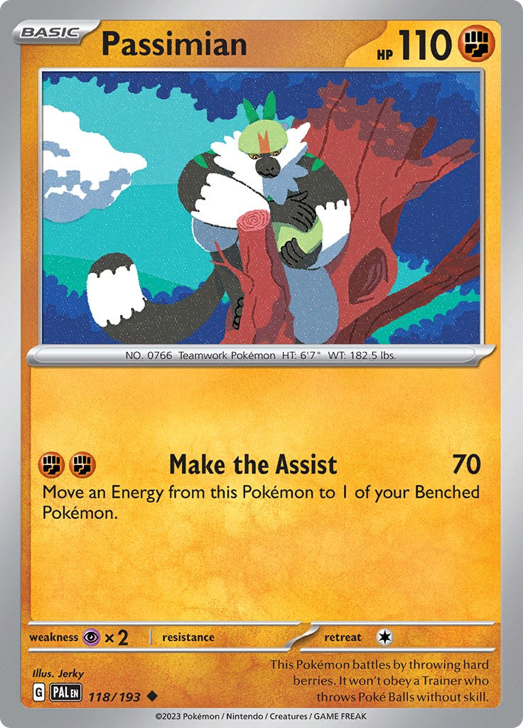 Passimian [118/193] [Paldea Evolved] Reverse Holofoil