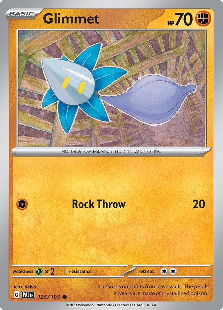 Glimmet - 125/193 [125/193] [Paldea Evolved] Reverse Holofoil
