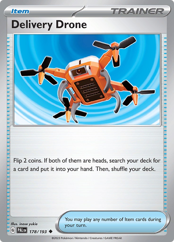 Delivery Drone [178/193] [Paldea Evolved] Reverse Holofoil