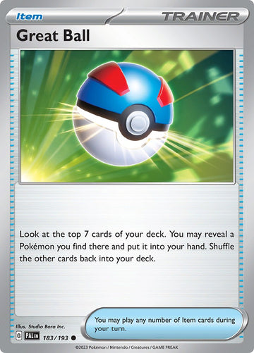 Great Ball [183/193] [Paldea Evolved] Reverse Holofoil