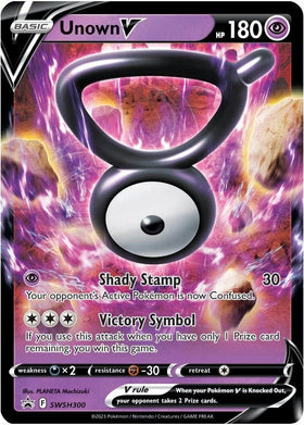 Unown V [SWSH300] [Sword & Shield Promo Cards] Holofoil