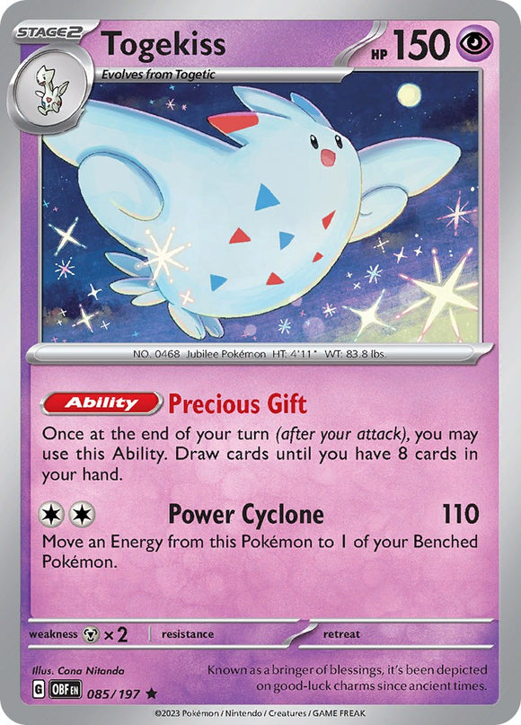 Togekiss (085/197) [Scarlet & Violet: Obsidian Flames]