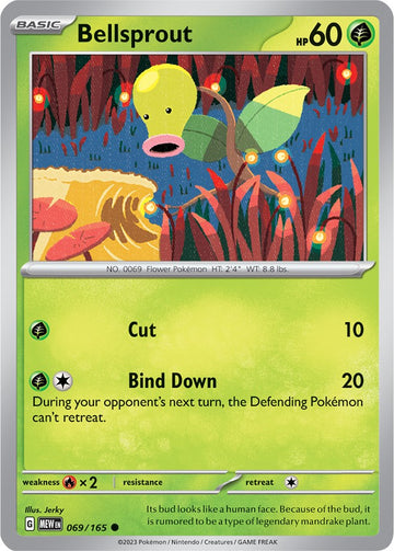 Bellsprout (069/165) [Scarlet & Violet:  151]