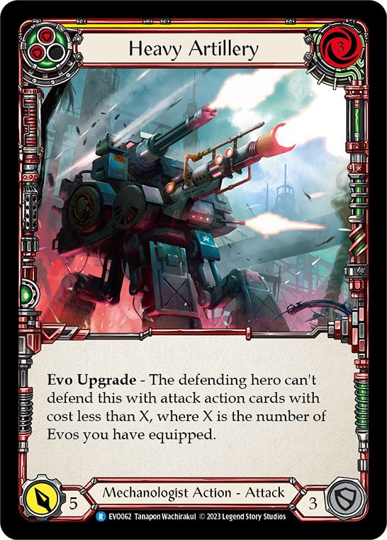 Heavy Artillery (Yellow) [EVO062] [Bright Lights]