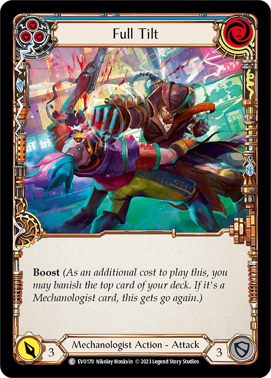 Full Tilt (Blue) [EVO170] [Bright Lights] Rainbow Foil