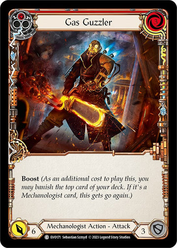 Gas Guzzler (Red) [EVO171] [Bright Lights] Rainbow Foil