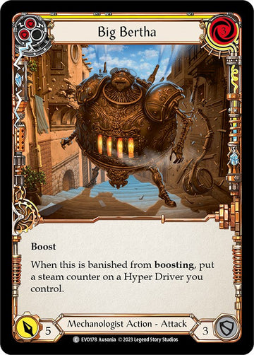 Big Bertha (Yellow) [EVO178] [Bright Lights] Rainbow Foil