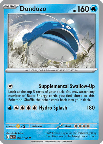 Dondozo (055/182) - [Scarlet & Violet: Paradox Rift] Reverse Holofoil
